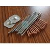 Capacitor Discharge Welder Zinc Coat Steel Stud Welding Pins With Self Locking