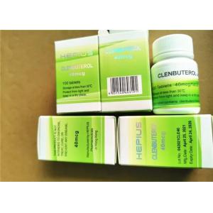 Clenbuterol Anabolic Tablets vial cycle oral vial 40mcgx100/bottle labels and boxes