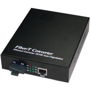 9k Byte Data Packet Opitc Fiber Media Converter , SFP To RJ45 Converter