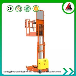 Full Electric Order Picker Lift Truck Self Propelled CE Approved