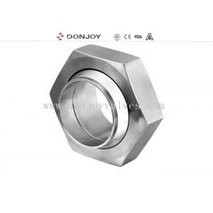 China SS304 Female Threaded Pipe Fitting Connector,Stainless steel Hexagon Union supplier