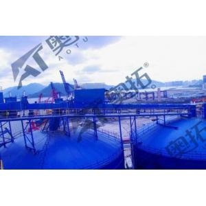 China Width 120mm～1000 Mm Air Slide Conveyor Bule Color With Capacity 1200t/H wholesale