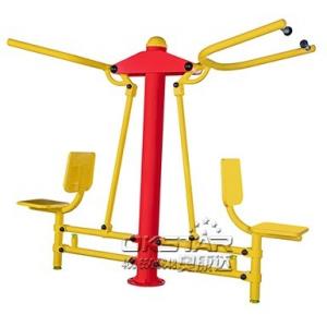 China good quality cheap galvanized outdoor fitness trainer with TUV certificates EN16630 pull down chair