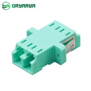 China Welded Type UPC PC Duplex LC Adapter Single Mode Multimode ISO9001 supplier