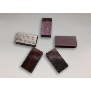 ISO9001 Wood Effect Aluminium Trim Profiles Rectangular Aluminium Extrusion