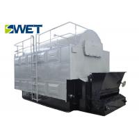 China Double Drum Biomass Chain Grate Boiler Central Heating Equipment SZL Series on sale