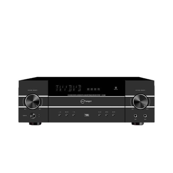 China 5.1CH 4200W High-Power Pro Audio Amplifier with Anti-Feedback, BT Wireless, for Home Karaoke Stage Performance KTV Meeting wholesale