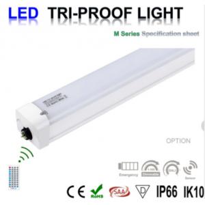 China Super Size 140lm/W IP66 LED Tri Proof Light 40w Osram Driver Flick Free Driver 1200mm supplier