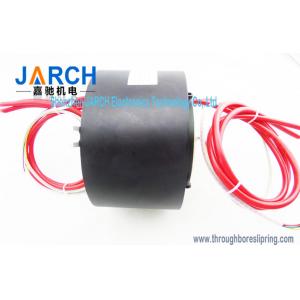 China Through hole 60mm High Current Slip Ring 3 Circuits 200A Power 15 Circiuts Signal​ supplier