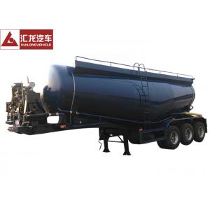 China Waterproof Dry Bulk Cargo Trailer , Dry Bulk Cement Trailers With Fluidized Belt supplier