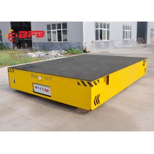 China Omni Directional 25T Trackless Motorized Transfer Trolley For Mold Transportation supplier
