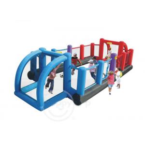 China Kids Inflatable Sports Games 3 in 1 nflatable Football / Soccer Field / Court supplier