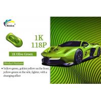 China 1K Oliver Green Anti-Corrosion Customized 2K Solid Color Auto Varnish Car Paint on sale