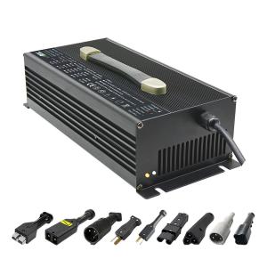 High Power Smart Lithium Ion Battery Charger 48V 38A For Golf Cart