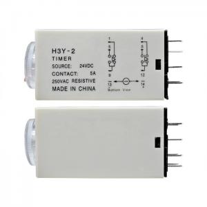 China H3Y-2 Time Delay Relay DC 24V 0-30 Second Countdown Timer supplier