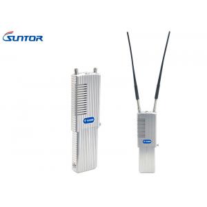China TDD OFDM IP Mesh Ethernet Transceiver Video / Audio / Data Two - Way Communication supplier