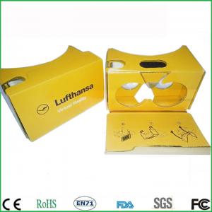 China Virtual Reality 3D Glasses Google Cardboard V2 With Custom LOGO For Promotion supplier