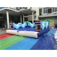 China Double Inflatable Sports Games / Inflatable Surf Simulator With Mattress Mechanical Surfboard on sale