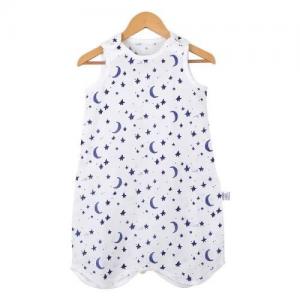Wearable Blanket Organic Cotton Swaddle , Transition Toddler Sleeping Bag