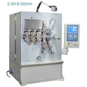 2.00 - 6.00mm Computerised CNC Spring Making Machine / Equipment Five Axis