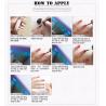 fast drying easy soak off dip powder nails, gel dipping powder glue nail art