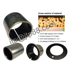 China SF-1W Flanged Sleeve Bushing , Oil Impregnated Bronze Bushings For Toyota supplier