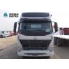 HowoA7 Sinotruk 6 By 4 10 Wheels Heavy Cargo Truck 40T - 50T White Color