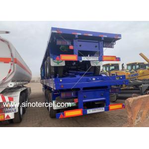 Q235 Steel Semi Flatbed Semi Trailer Manufacturers 30T-60T