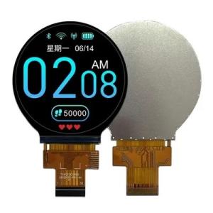 China 1.28インチ TFT LCD 丸型スクリーン 240 * 240 ドット 小型 LCD、MCU / SPI / RGB インターフェース付き supplier