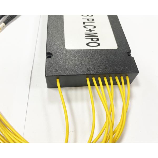 China Divisor de fibra óptica con conector MPO MTP FTTH 8 piezas 1x8 2.0mm ABS Cassette Multimodo OM3 PLC 1M wholesale