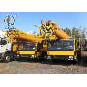 China Heavy Duty 12 Ton Truck Mounted Telescopic Crane 6x4 LHD Truck Cargo Lift supplier