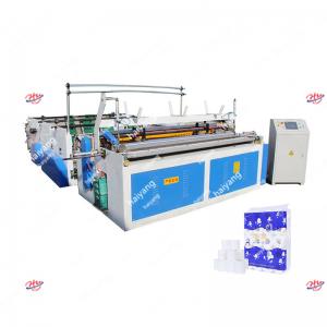 China 4 Layer φ76mm 1880mm Paper Roll Rewinding Machine supplier