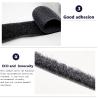 China 100% nylon adhesive hook and loop tape elastic hook and loop wholesale