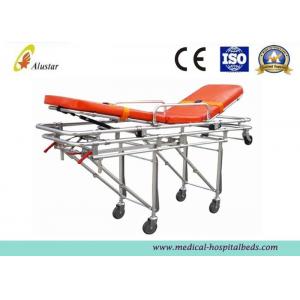 China Waterproof Foldable Automatic Loading Stretcher Aluminum Alloy Emergency Stretcher (ALS-S005) supplier