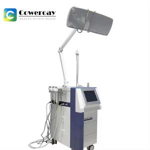 PDT Red Blue Green Yellow Led Light Therapy Machine , Hydrodermabrasion Facial Machine