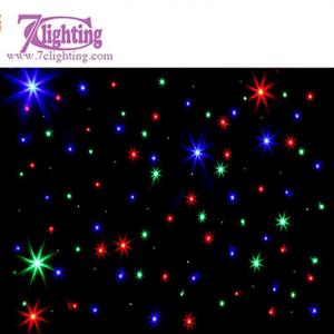 China RGB LED Curtain,Stage DJ Event Backdrop LED Twinkle Curtain supplier