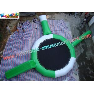 Inflatable water trampoline combo toys with durable 0.9MM PVC tarpaulin material for Kids