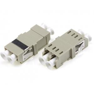 FTTH Lc Upc Adapter , Lc Duplex Coupler RoHS Certification