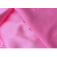 China Weft Knitted Polyester Spandex Stretch Fabric 220gsm For T-Shirt on sale