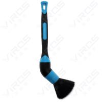 China Microfiber Car Detailing Auto Upholstery Brush For Interior Cleaning on sale