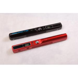China Portable pen type bar code red / black mini scanner for fast scanning documents supplier