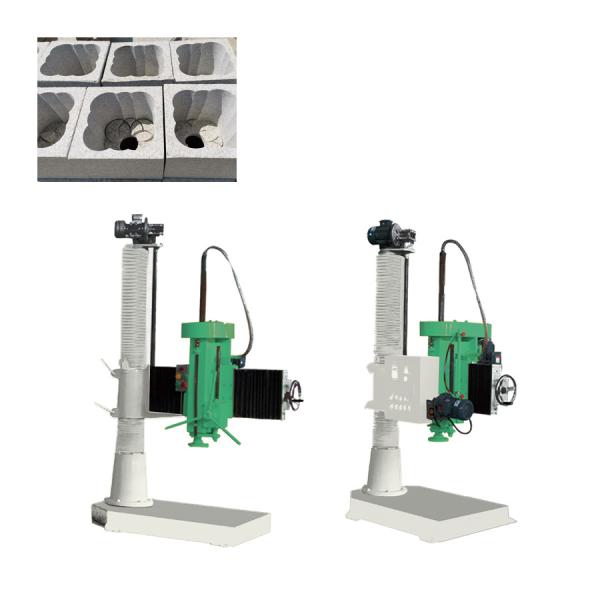 7500 Watt 700mm Vertical Stroke Granite Marble Drilling Machine For Tombstone Lantern Crafts