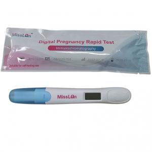 China Fast Accurate Digital HCG Test Kit 25 MIU/Ml For Self Testing supplier