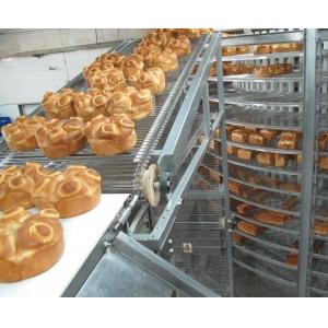Burger bun cooler /Full automatic Spiral cooler Machine for Bread production Line ,Quick-freezing spiral machine