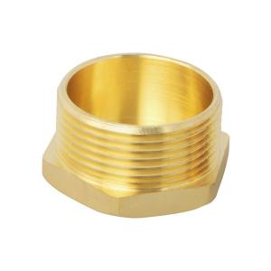 1/8" Brass Bsp Blanking Plug 2 Inch Brass Fitting For Fuel Line