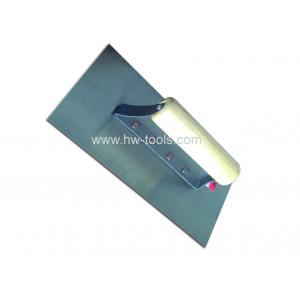 China Rivet type Plastering trowel with wooden handle HW02108 supplier