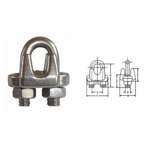 China JTR-RC06 U.S.Type Drop Forged Wire Rope Clips supplier