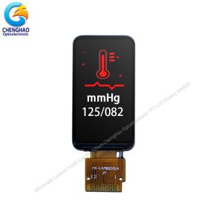 China 1.47 Tiny LCD Display Tous les angles de vision avec 4 lignes Interface SPI 8 bits supplier