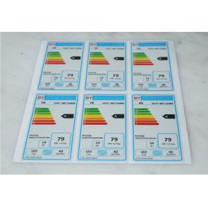 Removable Adhesive Electronic Product Sticker with Digital Printing