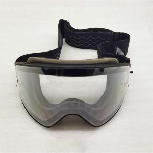 China Custom Motocross Goggles with Adjustable Anti Slip Elastic Strap and Foam Options supplier